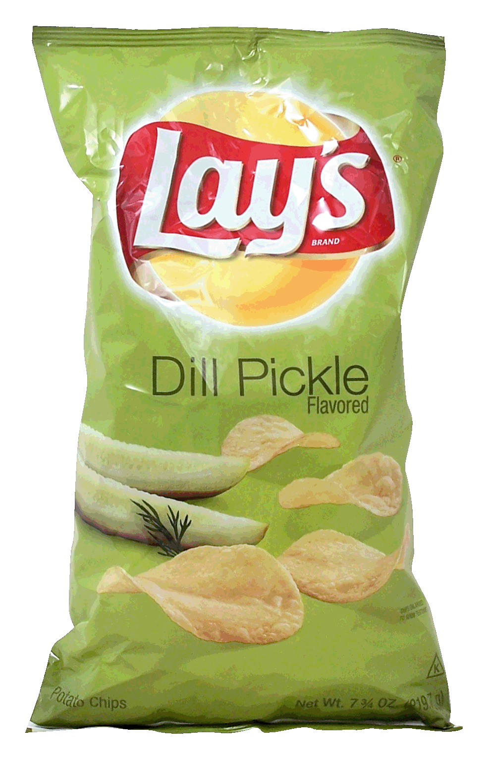 Lay's  dill pickle flavor potato chips Full-Size Picture